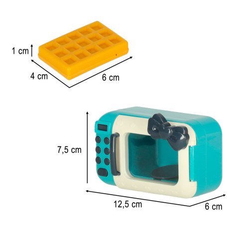 Zestaw Kuchenny: Mikrofala, Toster, Mikser + Jedzenie i Akcesoria - Zabawa w Gotowanie