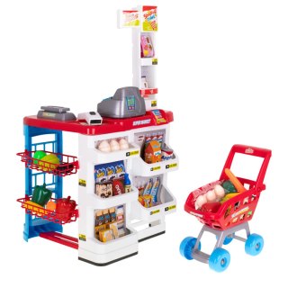 Sklep dla dzieci supermarket stragan wózek na zakupy akcesoria