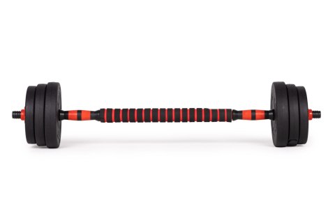 Hantle regulowane 2x20 kg sztanga zestaw 40 kg gryf