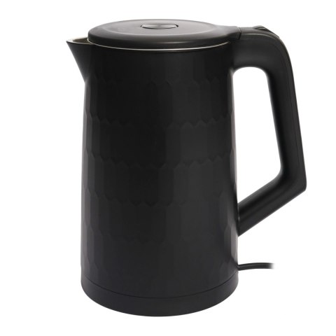 Czajnik elektryczny bezprzewodowy turystyczny 1500 W 1.8 l obrotowy czarny