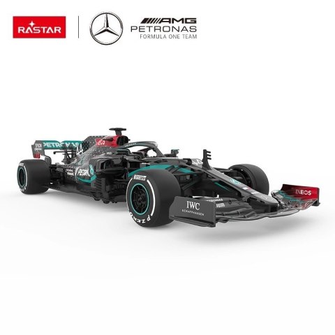 Samochód zdalnie sterowany Mercedes-AMG F1 W11 EQ Performance R/C skala 1:18 Rastar 98500