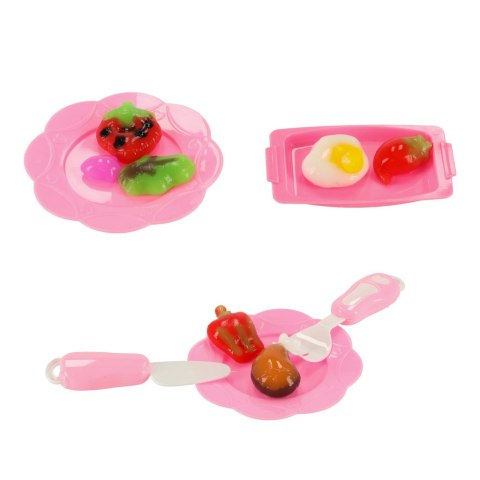 Klej żel kryształowy 3D crystal glue magiczna kuchnia szablony kreatywny zestaw 62 elementy morelowy