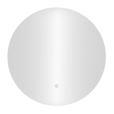 Lustro łazienkowe LED okrągłe ścienne 60 cm 3 barwy włącznik dotykowy ModernHome