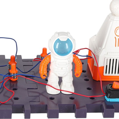 Mały elektronik elektryk zestaw edukacyjny stacja kosmiczna