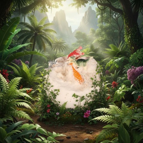 Dinozaury wykopaliska jajko dinozaura 12 figurek zestaw archeologiczny