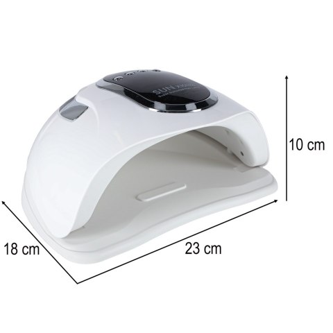 Lampa do paznokci Sun X10 UV 45 LED 280W manicure hybrydy żele