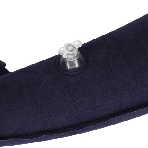 Poduszka podróżna nadmuchiwana boczna na ramię z zaczepem