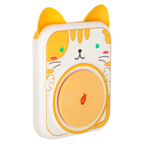 Koło garncarskie zestaw kreatywny glina farby kotek żółty