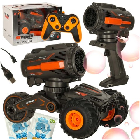 Samochód RC Stunt puszcza bańki mydlane bańkowóz do baniek mydlanych na pilota