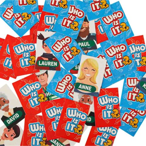 Gra pamięciowa Zgadnij kto to? tablice + karty