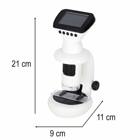 Mikroskop elektronowy wifi USB ekran LCD 200x 1000x