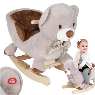 Miś na biegunach bujak pluszowy z miękkim siedziskiem