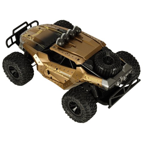 Samochód zdalnie sterowany Drift terenowy 20 km/h brązowy