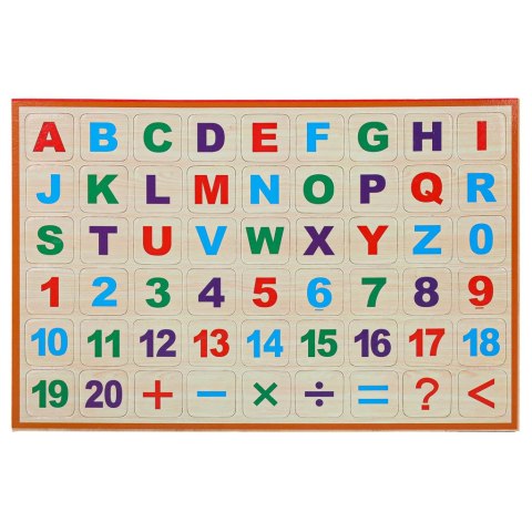 Tablica magnetyczna liczydło + magnesy 42 x 32,5cm