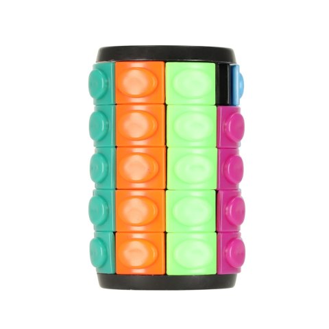 Układanka logiczna łamigłówka walec obrotowy 5 rzędów