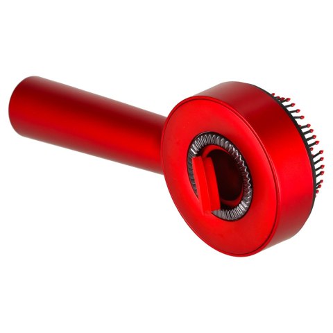 Masażer szczotka do masażu skóry głowy aplikator olejków USB czerwona