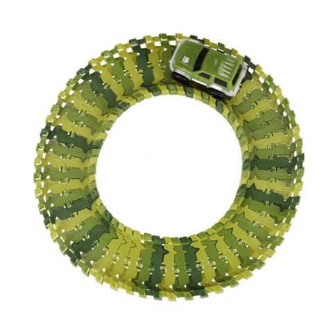 Tor wyścigowy dinozaury samochody XXL TRACK 240 elementów