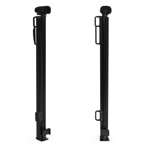 Bramka barierka roleta 160 cm ochronna zabezpieczająca na schody i drzwi czarna ECOTOYS