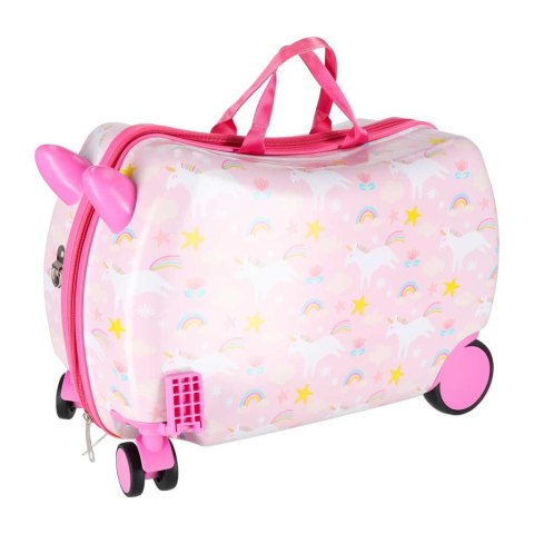 Walizka podróżna dla dzieci na kółkach bagaż podręczny jednorożec