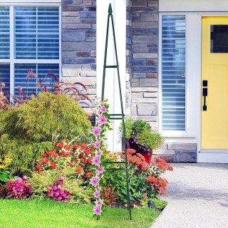 Pergola podpora LUARO ogrodowa na kwiaty stojak na róże pnące piramida metalowa