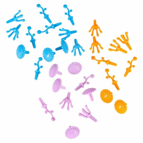 Tor wyścigowy samochodowy magnetyczny 2 pojazdy świecące 310 elementów