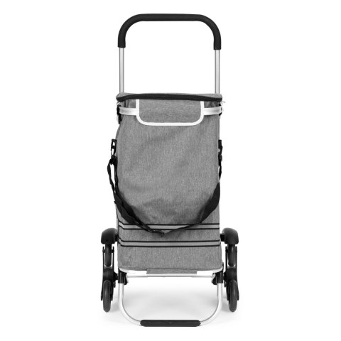 Wózek na zakupy składany torba 30 litrów potrójne koła kieszeń termiczna ModernHome