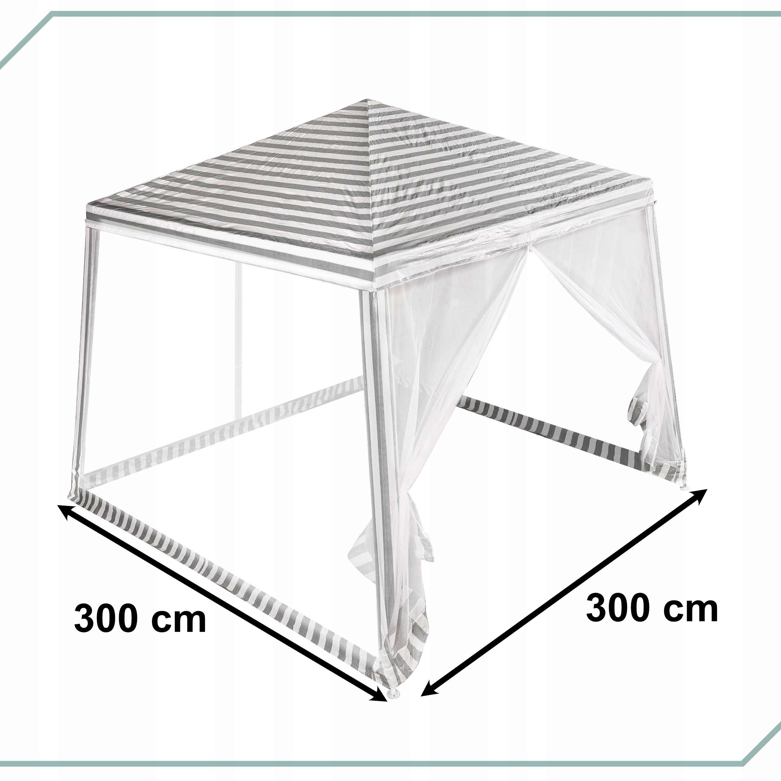 PAWILON OGRODOWY ALTANA MOSKITIERA NAMIOT DO OGRODU HANDLOWY IMPREZOWY 3X3M Kod producenta KX4074
